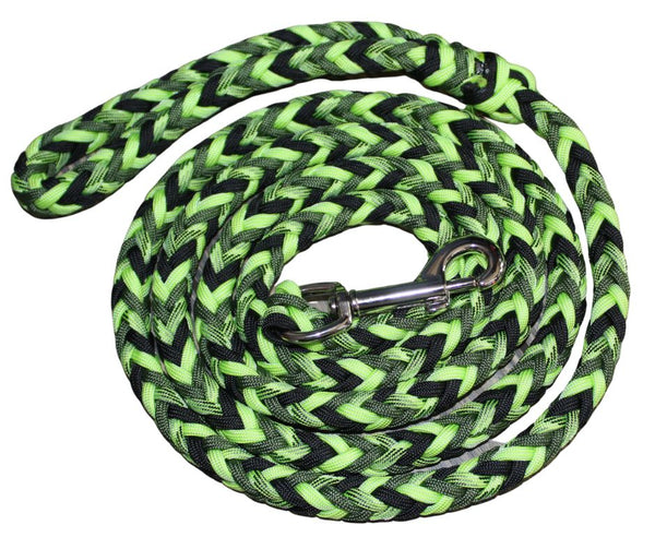 Green Whimsy Paracord Dog Leash