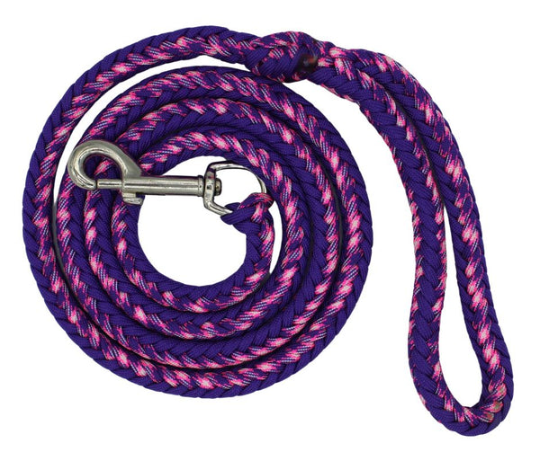 Renegade Country Girl Loves Purple Paracord Dog Leash