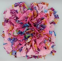 Colorful Hearts and Pink Snuffle Mat